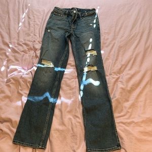 Hollister Women’s New Low Rise Straight Jeans 00